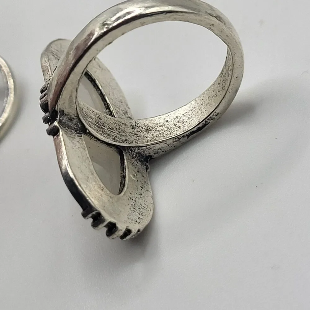Lot of 7 Fashion Rings Size 6-9 mostly 8